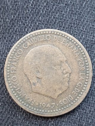 Moneda Franco Caudillo de España 1947