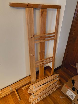 Estructura cama Ikea pino 135