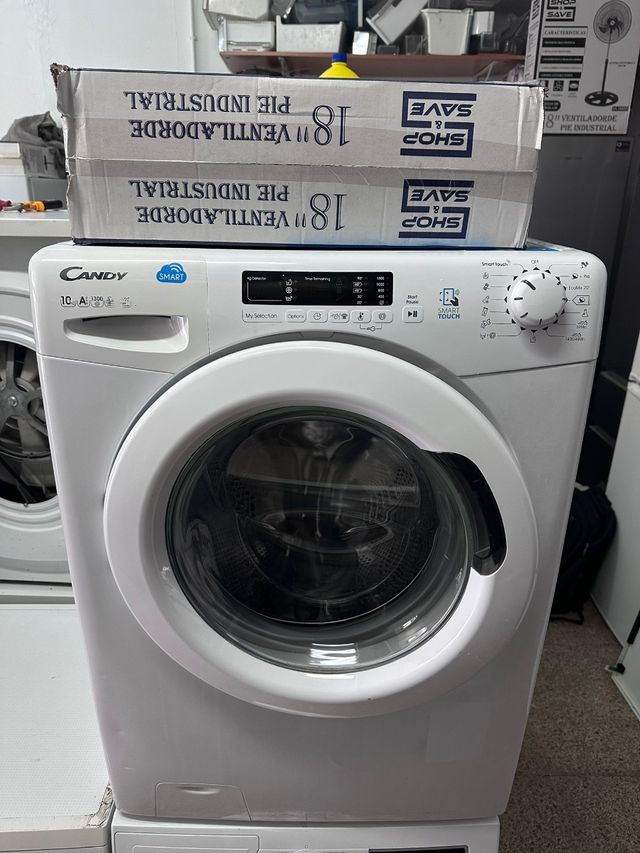 Lavadora Candy 10kg con garantía transporte 