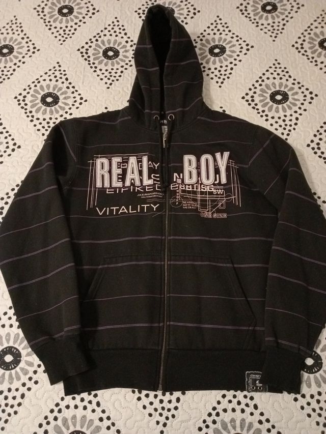 Chaqueta con capucha Real Boy Talla XL