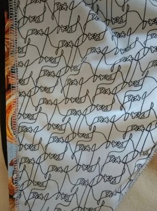 Costume intero F**k oro e marrone