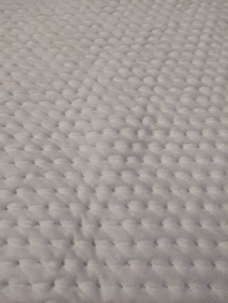 Scampolo stoffa spessa bianco arredamento