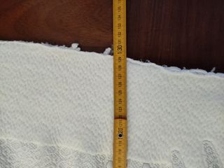 Scampolo stoffa spessa bianco arredamento