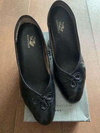 Zapatos de piel Clement Salus ancho especial