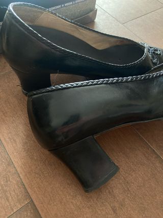 Zapatos de piel Clement Salus ancho especial