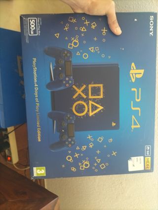 PS4 Days of Play Azul de 500 GB 