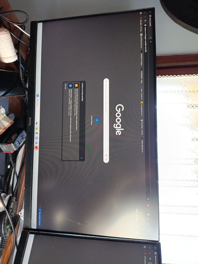 2 o 3 monitores benq 27' full hd 75hz IPS