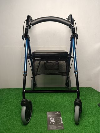 Andador Mobiclinic con asiento y cesta