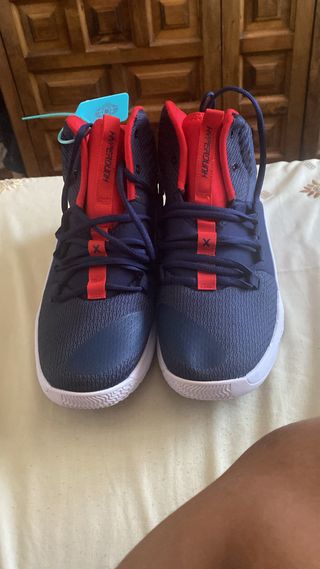Zapatillas Nike Hombre Azul y Rojo