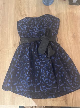 elegante vestido corto para fiestas