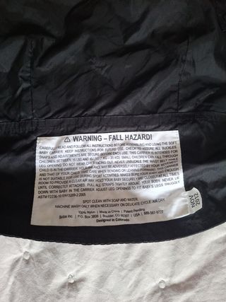 Mochila portabebés Boba ligera plegable