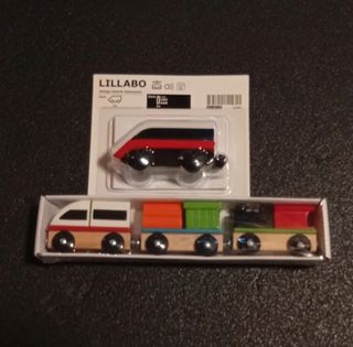 Tren de madera IKEA LILLABO