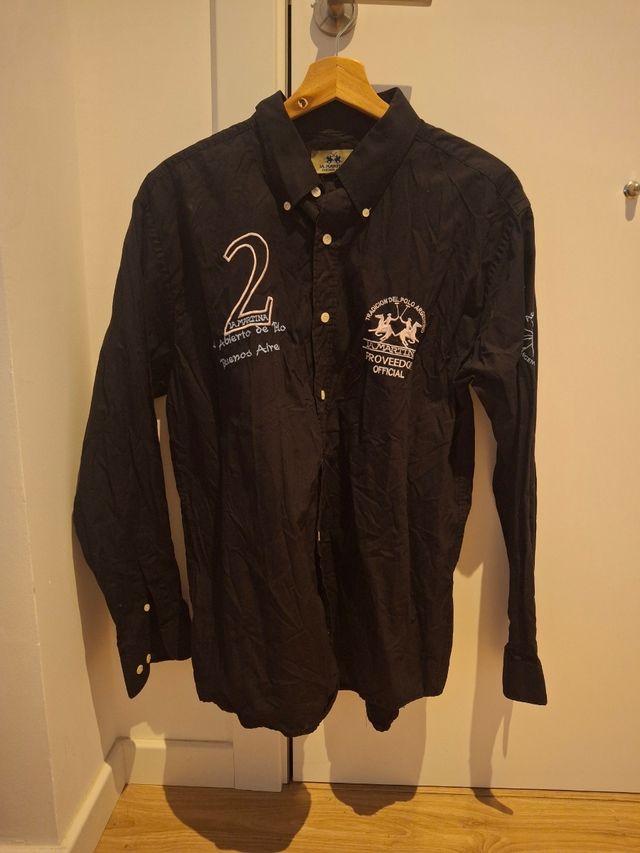 Camisa La Martina Negra