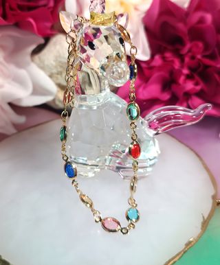 Pulsera chapada en oro 