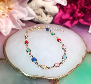 Pulsera chapada en oro 
