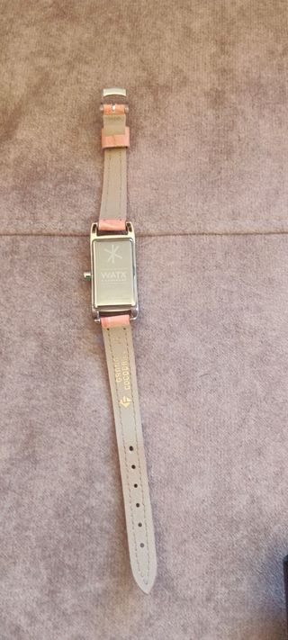 Reloj WATTX Mujer Correa Rosa y Plata