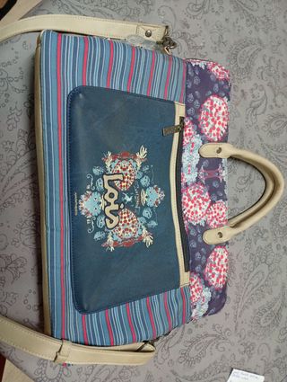 Bolso Lois Azul Multicolor