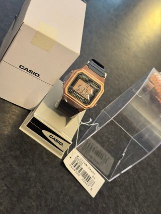 Orologio Casio W-217HM-5AVDF Oro Nero nuovo