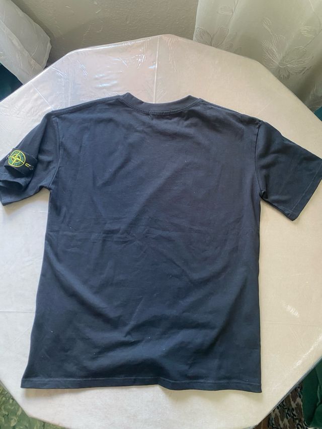 Camiseta Stone Island Negra Talla S