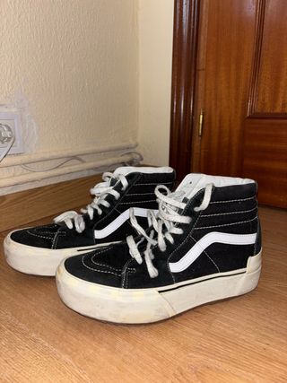 Vans Plataforma SK8-Hi Negras