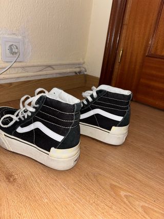 Vans Plataforma SK8-Hi Negras
