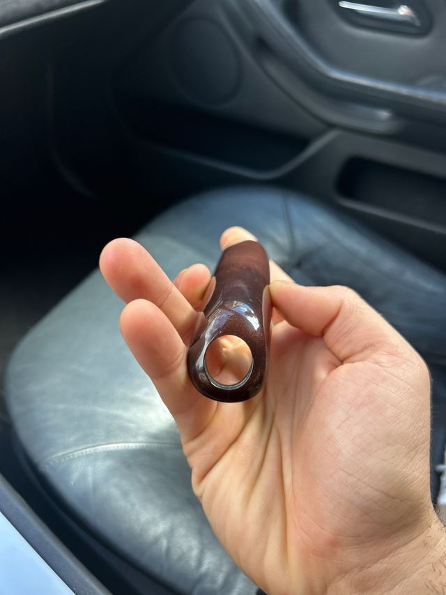 Empuñadura Freno Mano BMW E39 Madera Original