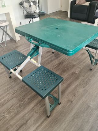 Mesa Plegable Picnic con Asientos