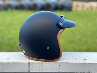 Casco Moto Jet Negro mate 