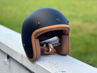 Casco Moto Jet Negro mate 
