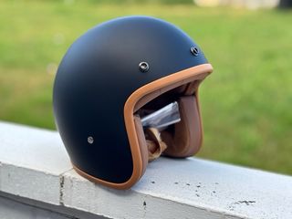 Casco Moto Jet Negro mate 