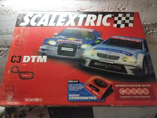 Scalextric C3 DTM Mercedes vs Audi