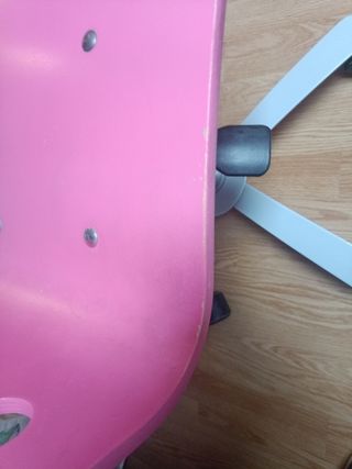 Silla de escritorio infantil rosa