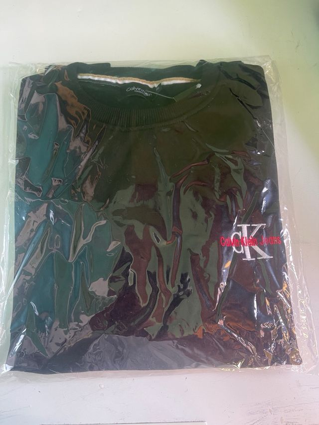 Sudadera Calvin Klein Jeans Negra