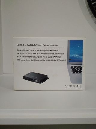 Convertidor USB 3.0 a SATA & IDE