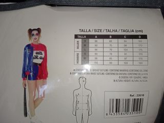 Disfraz Halloween Joker's Baby Talla L
