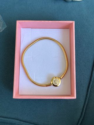Pulsera Pandora con cierre de circonitas