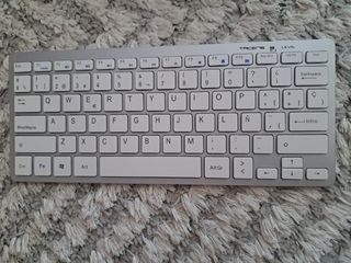 Teclado inalámbrico Tacens Levis Plata