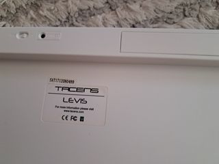 Teclado inalámbrico Tacens Levis Plata