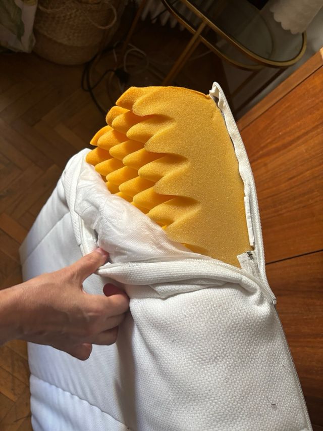 Colchón Ikea 90x190cm con funda lavable