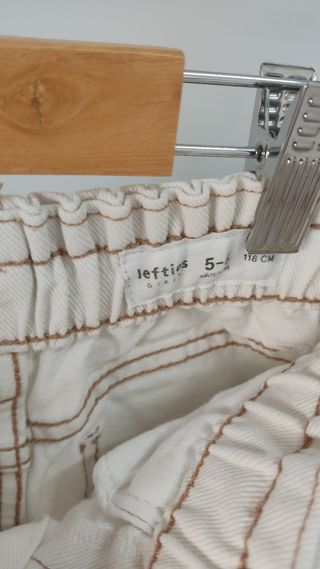 Calça jeans branca menina 7 anos