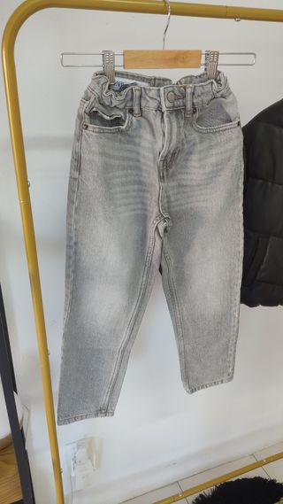 Calça jeans branca menina 7 anos