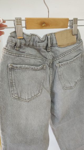 Calça jeans branca menina 7 anos