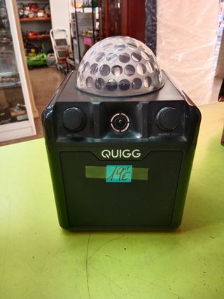 Altavoz Bluetooth QUIGG Negro