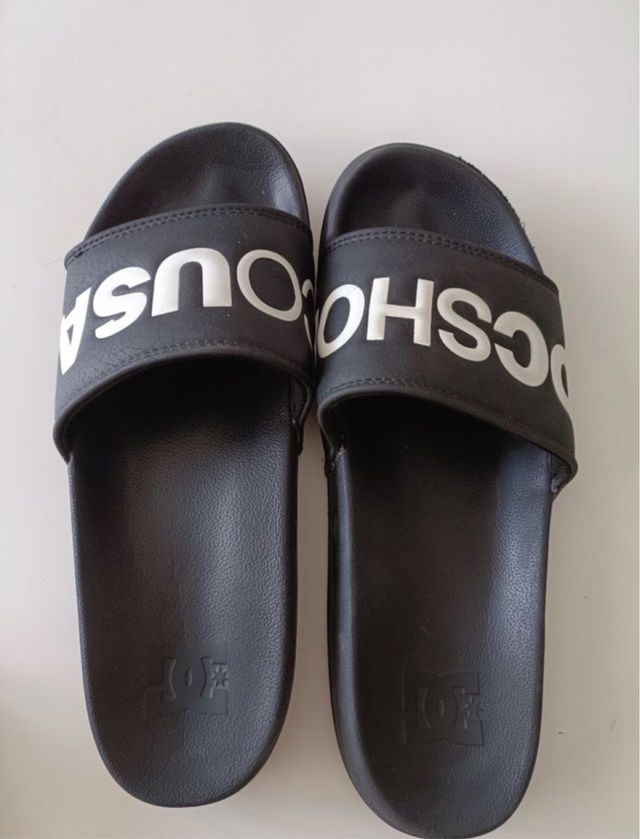 Chanclas DC Shoes Negras