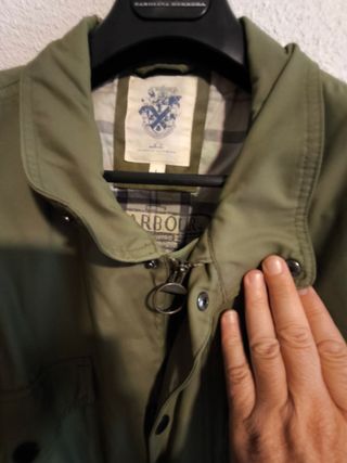 Chaqueta Barbour Impermeable entretiempo elegante