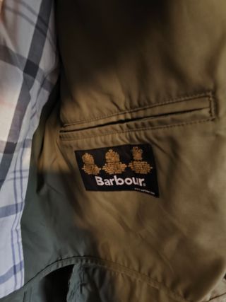 Chaqueta Barbour Impermeable entretiempo elegante