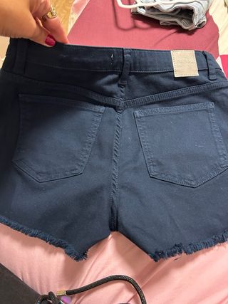 Shorts vaqueros Browne & Sons azul