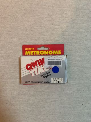 Metrónomo Quartz Qwik Time