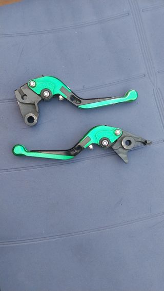 Manetas Kawasaki Z750 Verdes