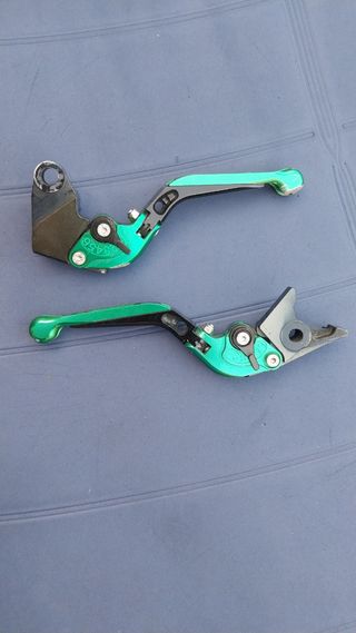 Manetas Kawasaki Z750 Verdes